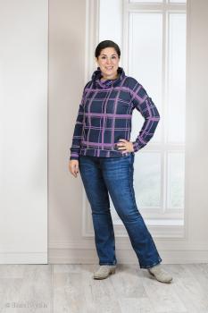 Preview: Modal French Terry Karl Dunkelblau by Cherry Picking, Swafing